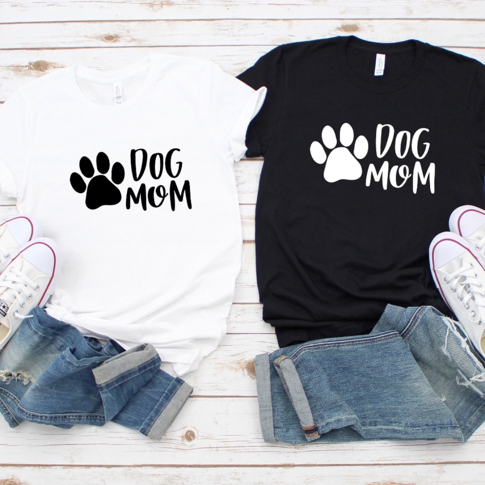 dog mom t-shirts